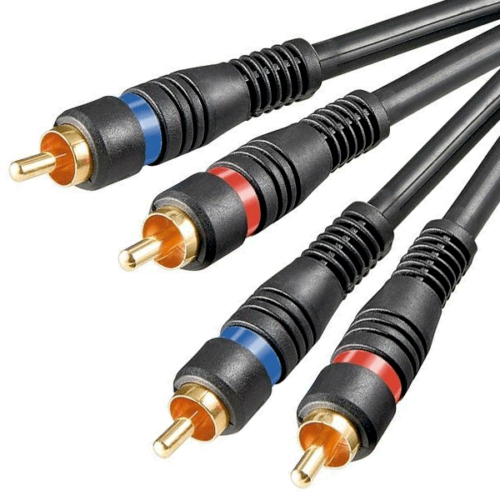 Hochwertiges Stereo Cinchkabel, 1.5 Meter