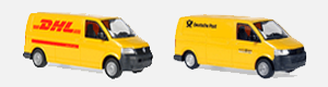Versand per Post und DHL